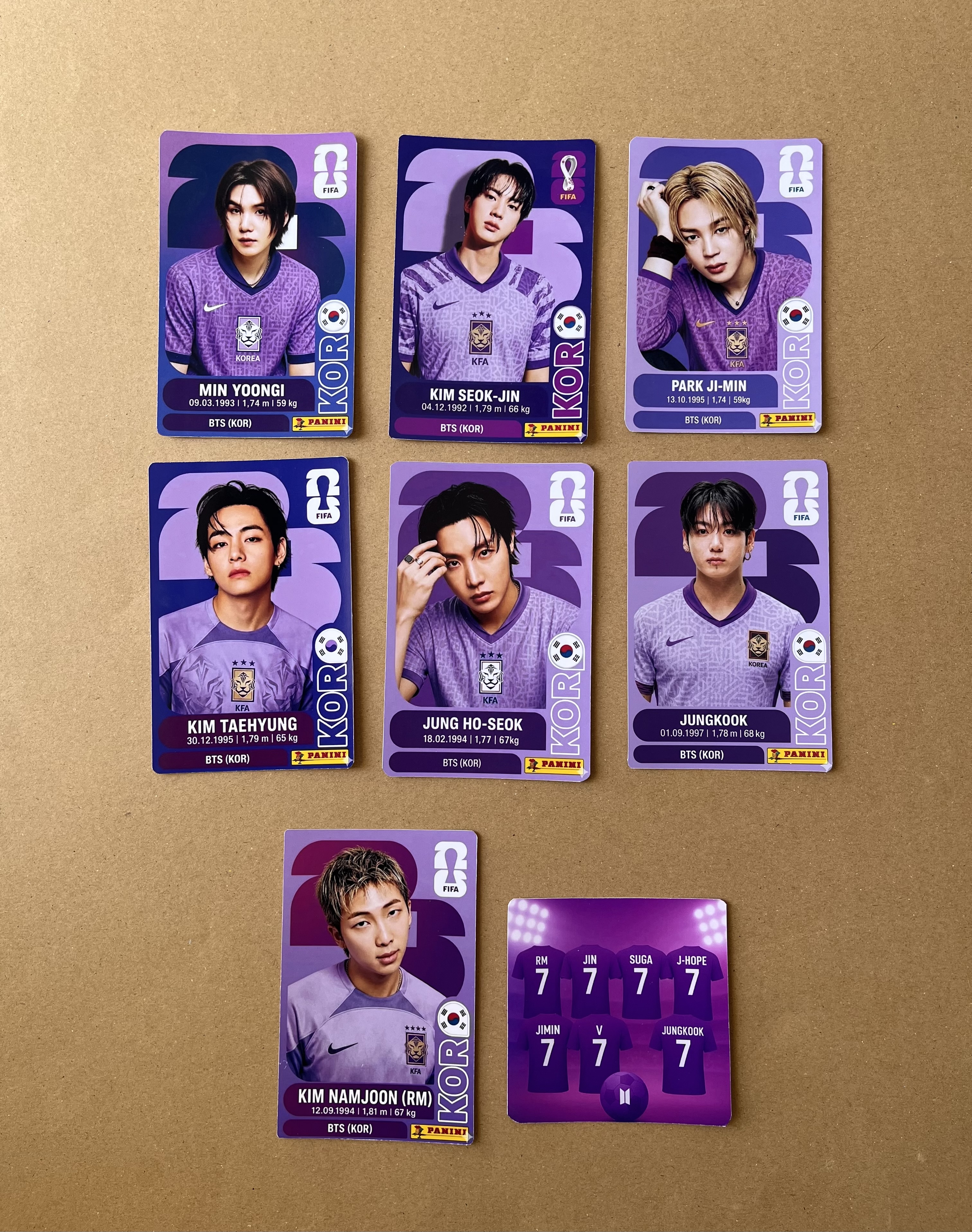 پک پوستر جام جهانی bts