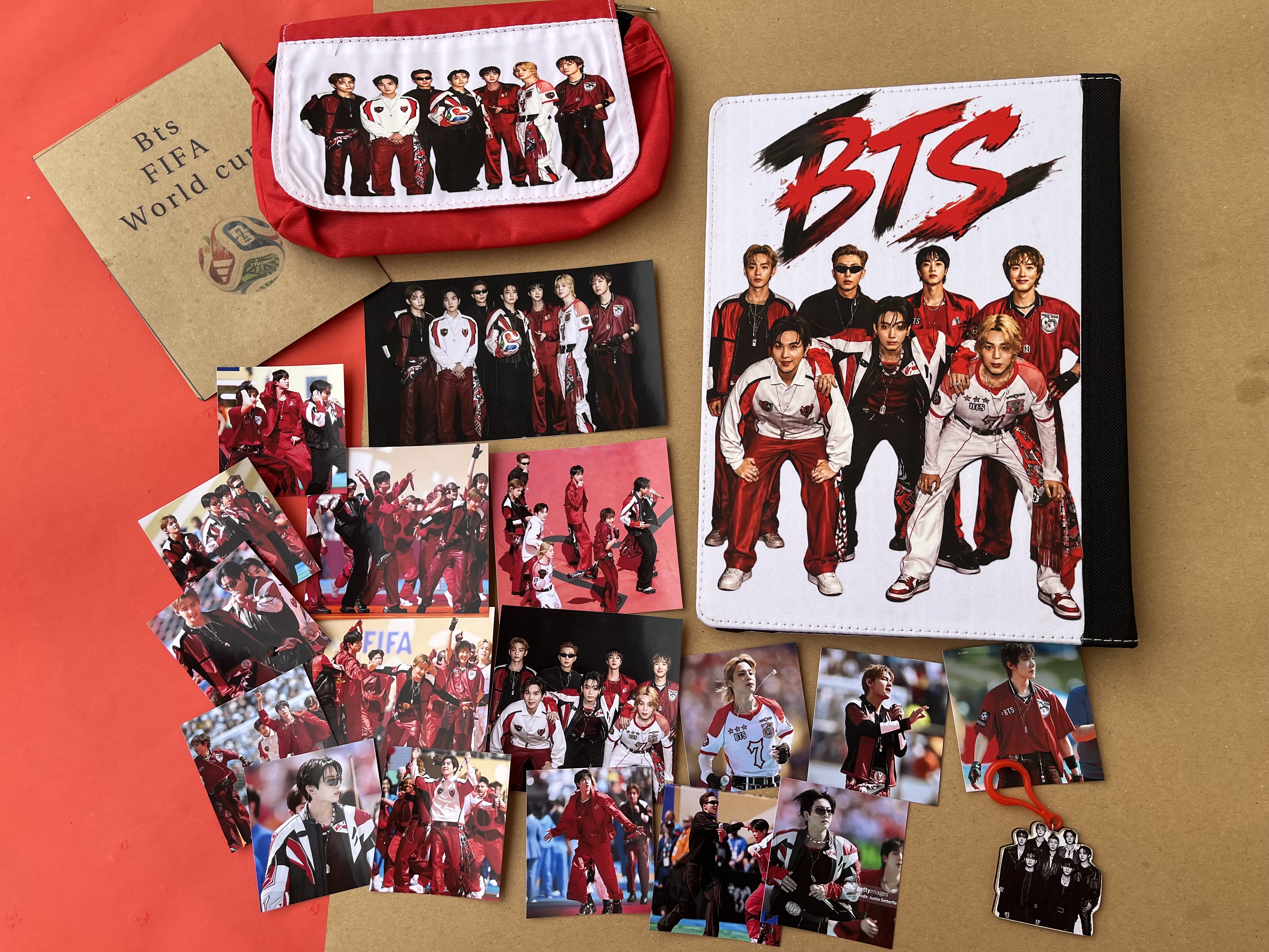 پک تحریر bts با عکس جام جهانی