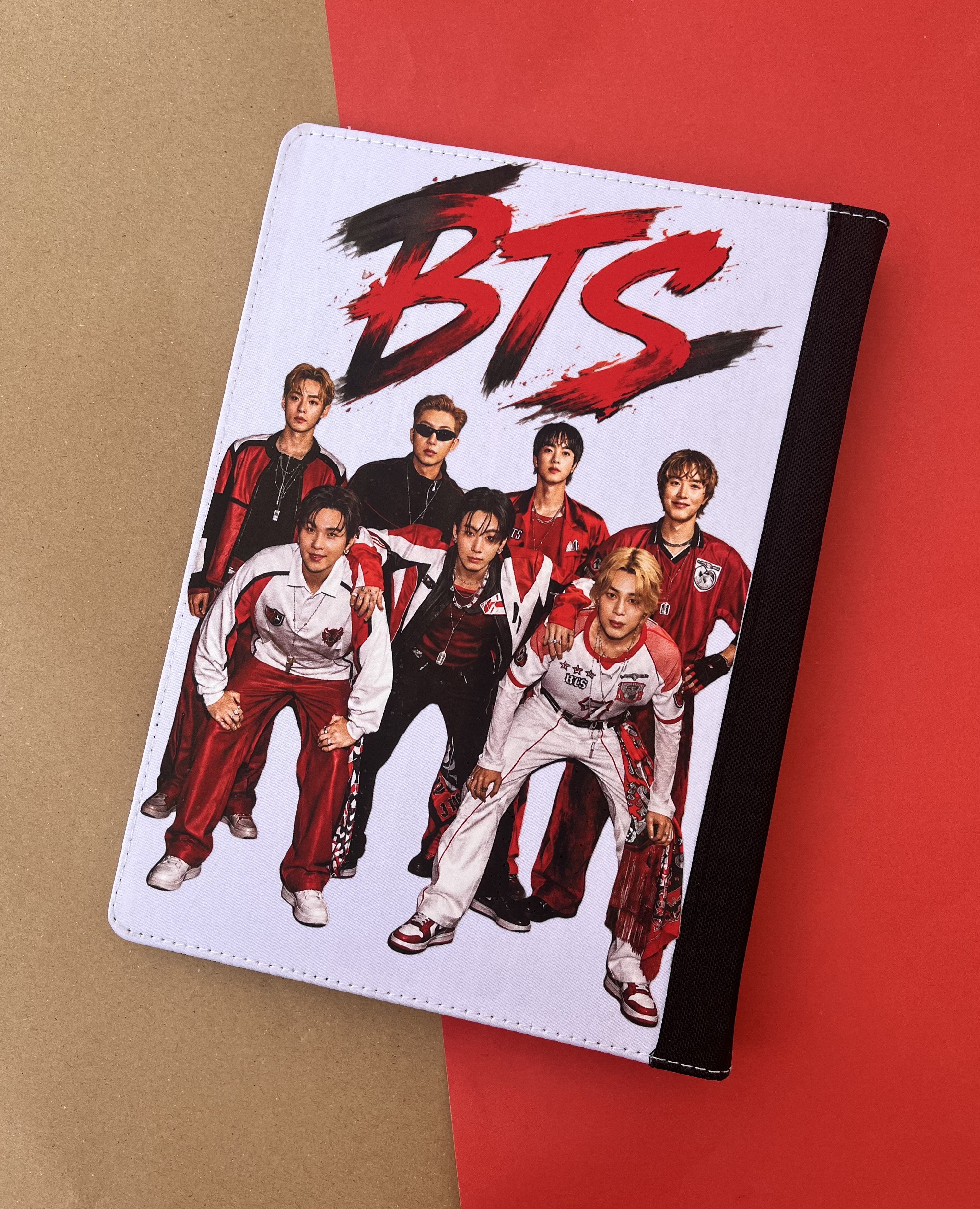 کلاسور سایز a4 ساتن bts